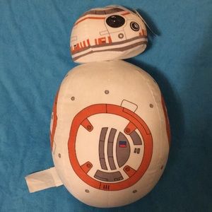 BB-8 and BB-9E Plush Rotatable Heads New With Tags